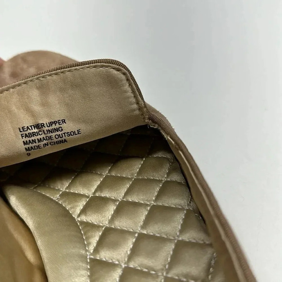 Birdies The Starling Slip On Flats Comfortable Latte Tan Suede Leather Size 9 - Picture 10 of 11